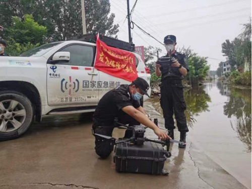 中国电信浙江公司应急保障团队奔赴涿州开展应