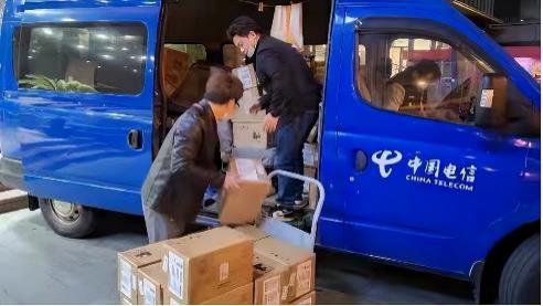 上海疫情进入艰难时期，天翼终端公司认真落实