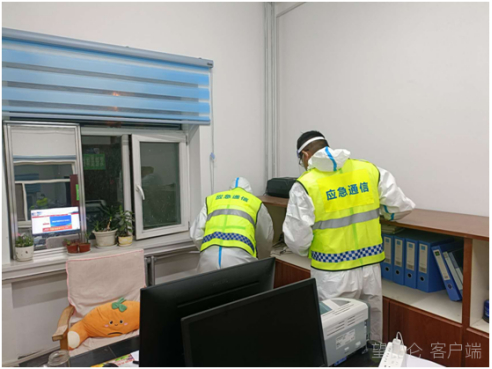 面对严峻复杂的疫情防控形势，中国电信格尔木